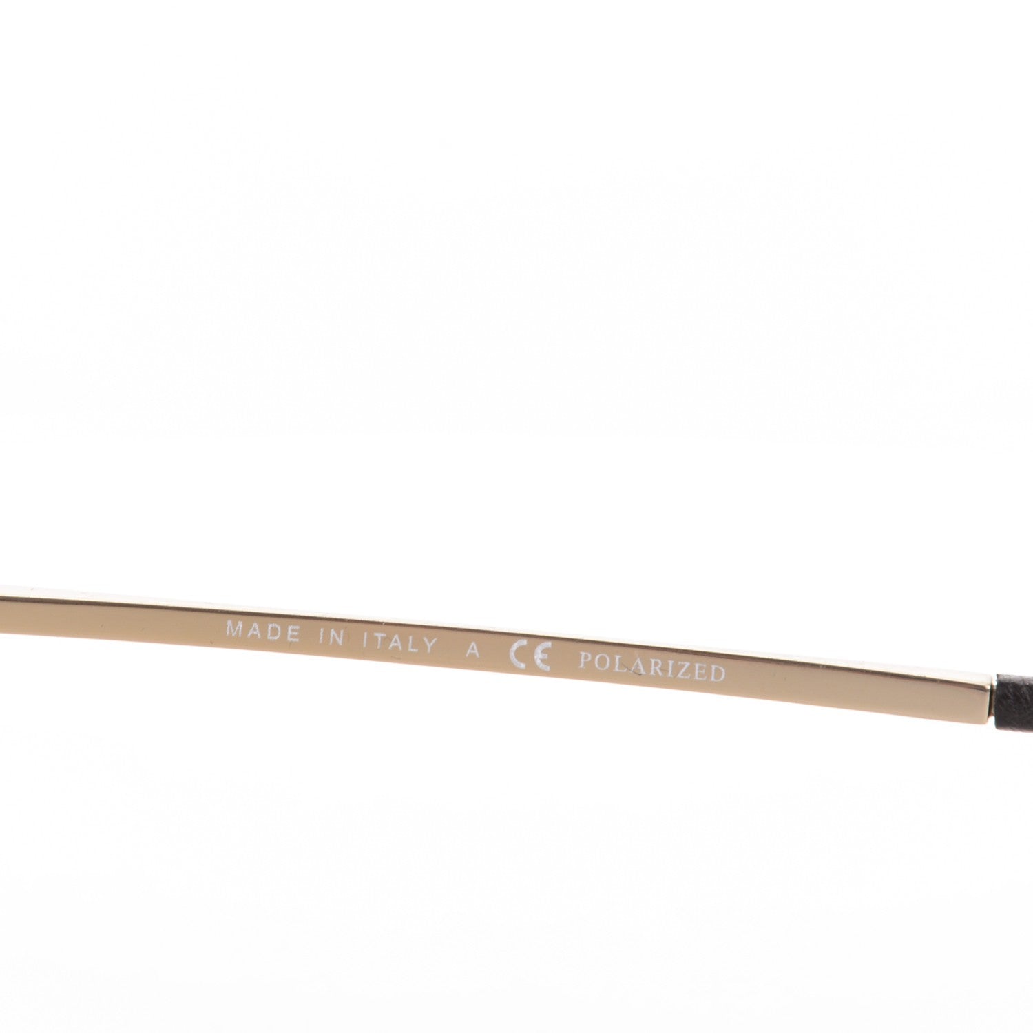 Chanel Aviator CC Sunglasses 4189-T-Q Gold 3 of 4