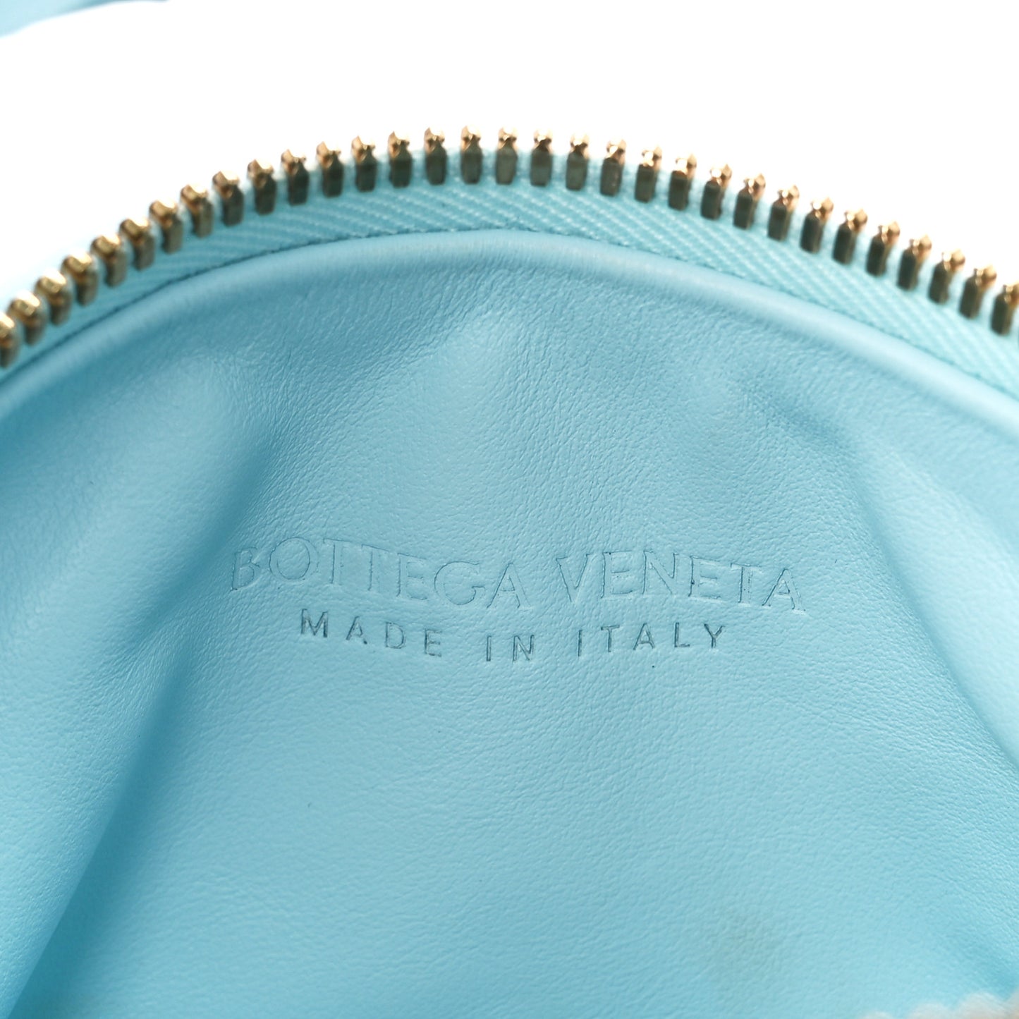 Nappa Intrecciato Mini Jodie Teal Washed