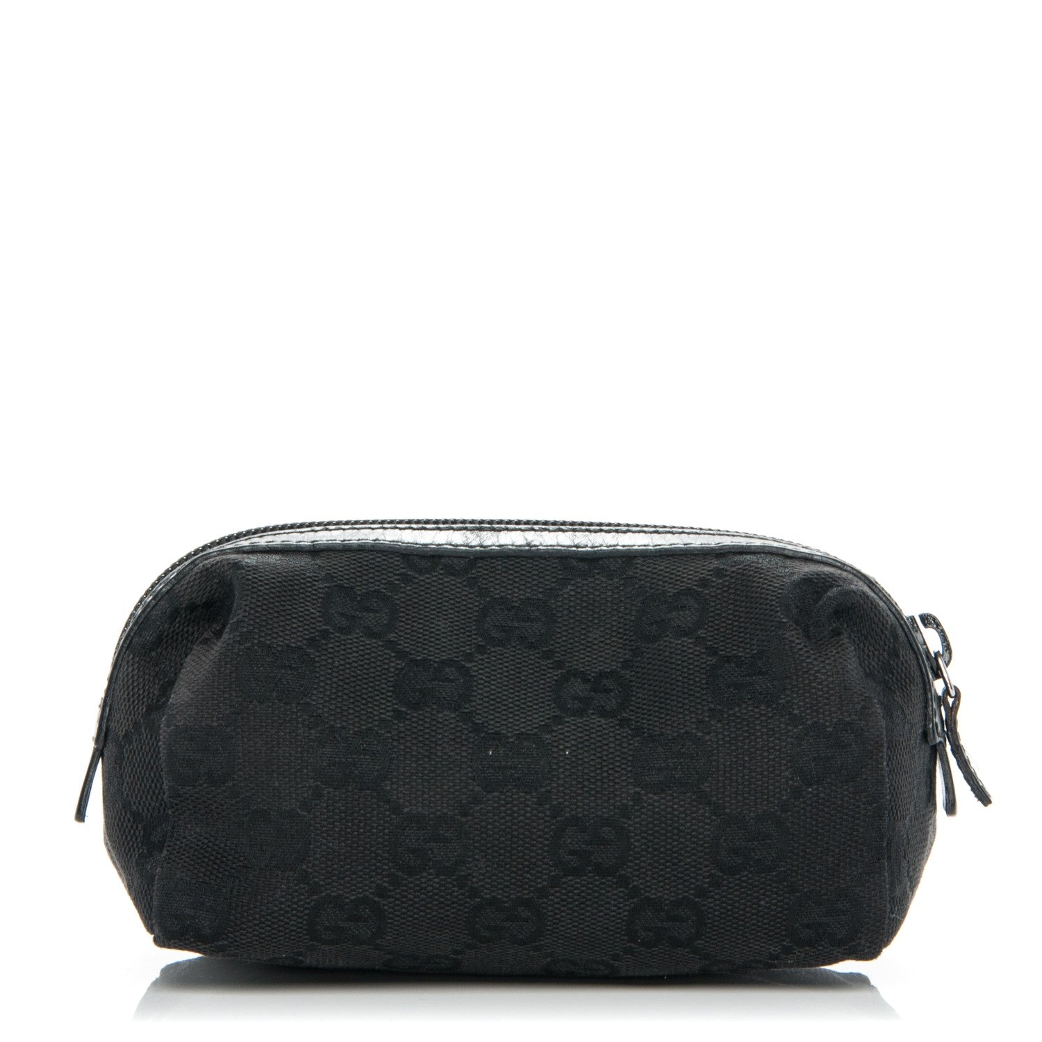 Gucci Monogram Small Cosmetic Case Black 1 of 8