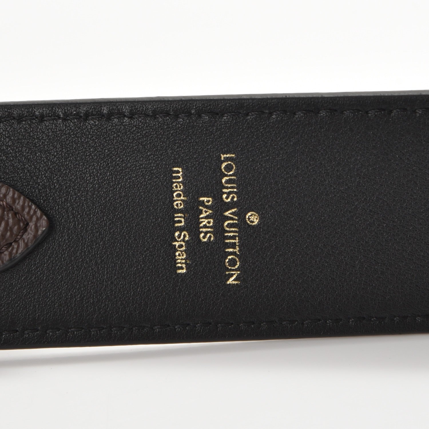 Louis Vuitton Monogram Bandouliere Shoulder Strap Black 5 of 7
