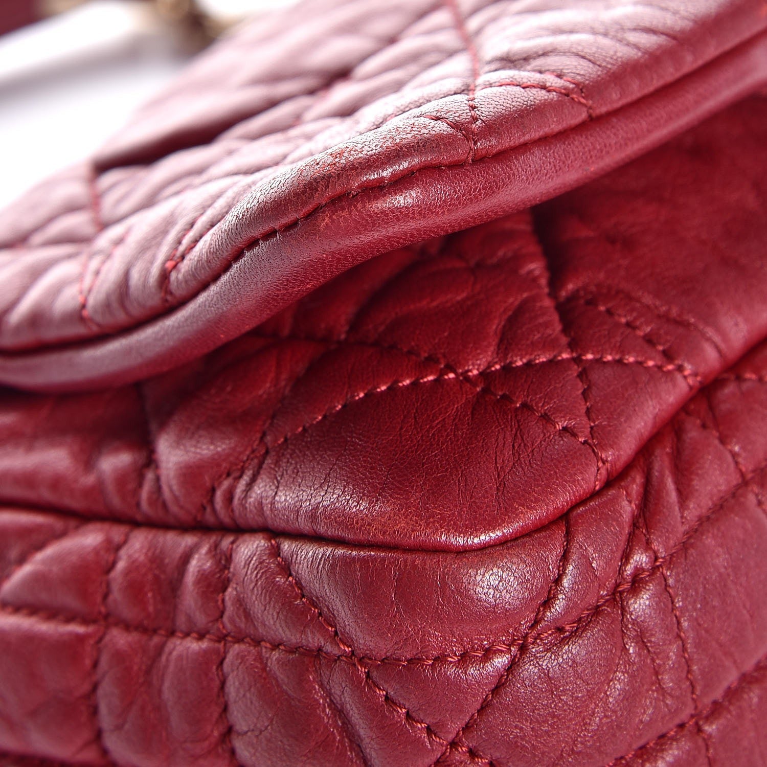 Christian Dior Lambskin Cannage Medium Delidior Flap Red 8 of 11