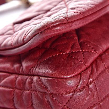 Christian Dior Lambskin Cannage Medium Delidior Flap Red 8 of 11
