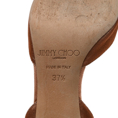 Jimmy Choo Satin Addison d'Orsay Pump 37.5 Light Pink 7 of 10