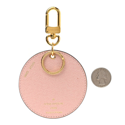 Louis Vuitton Monogram 2020 Christmas Animation Big Wheel Bag Charm Key Ring Rose Ballerine 2 of 5