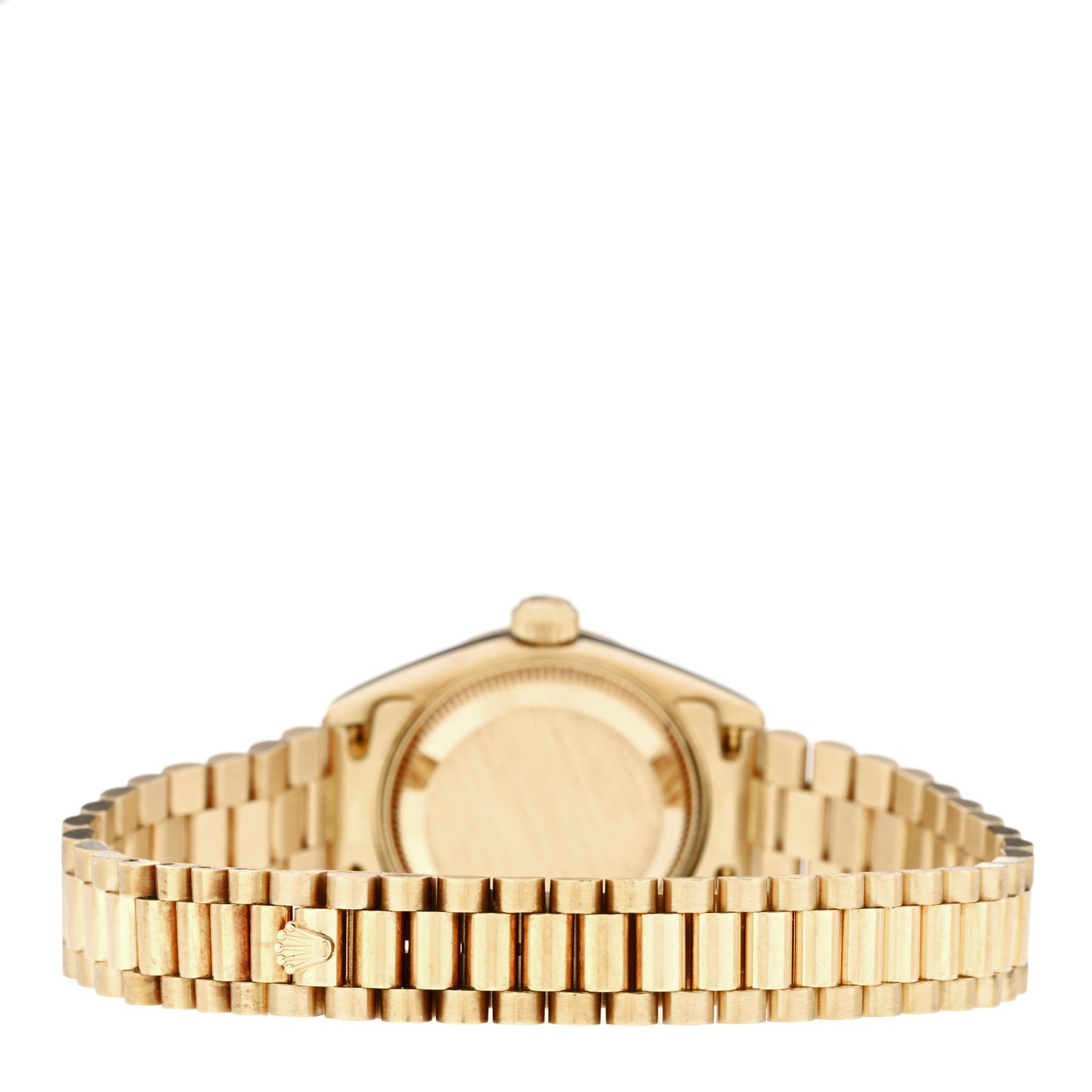 18K Yellow Gold Diamond Ruby 26mm Datejust President Watch Champagne 69178