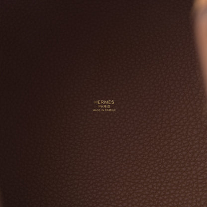 Hermes Taurillon Clemence Picotin Lock 26 GM Gold 5 of 10