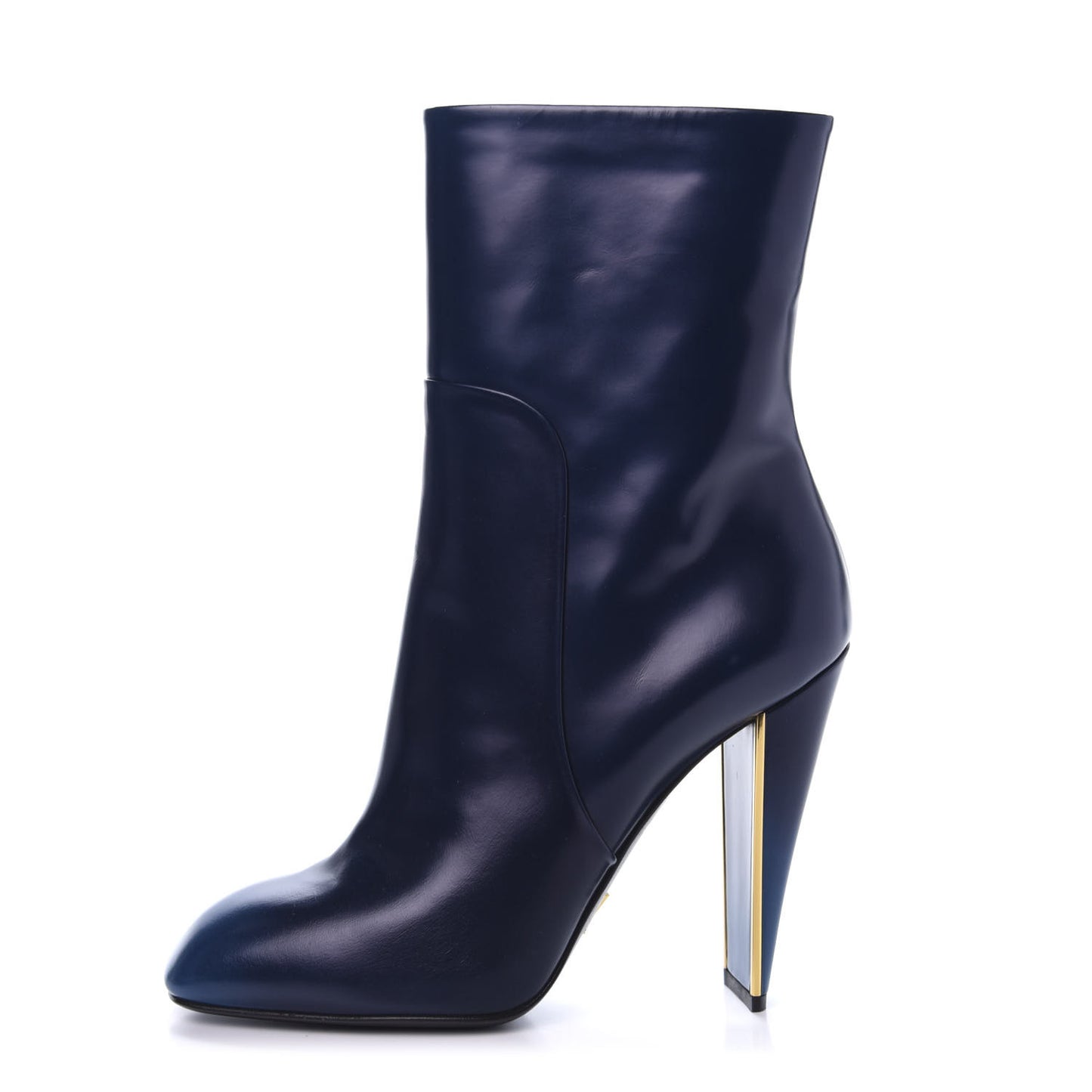 Calfskin Provoc Ankle Boots 39 Marine