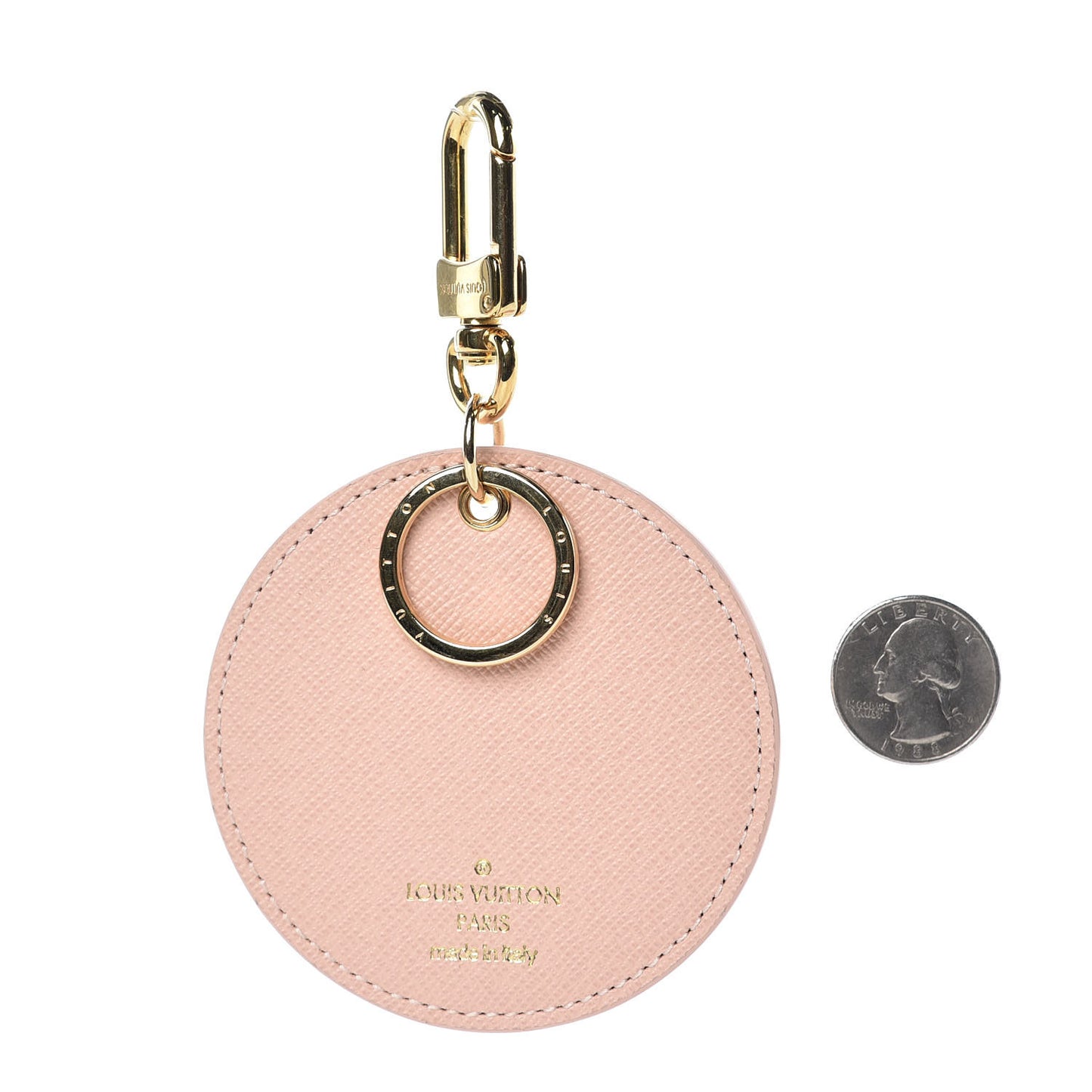 Damier Azur Tahitienne Bag Charm Key Ring