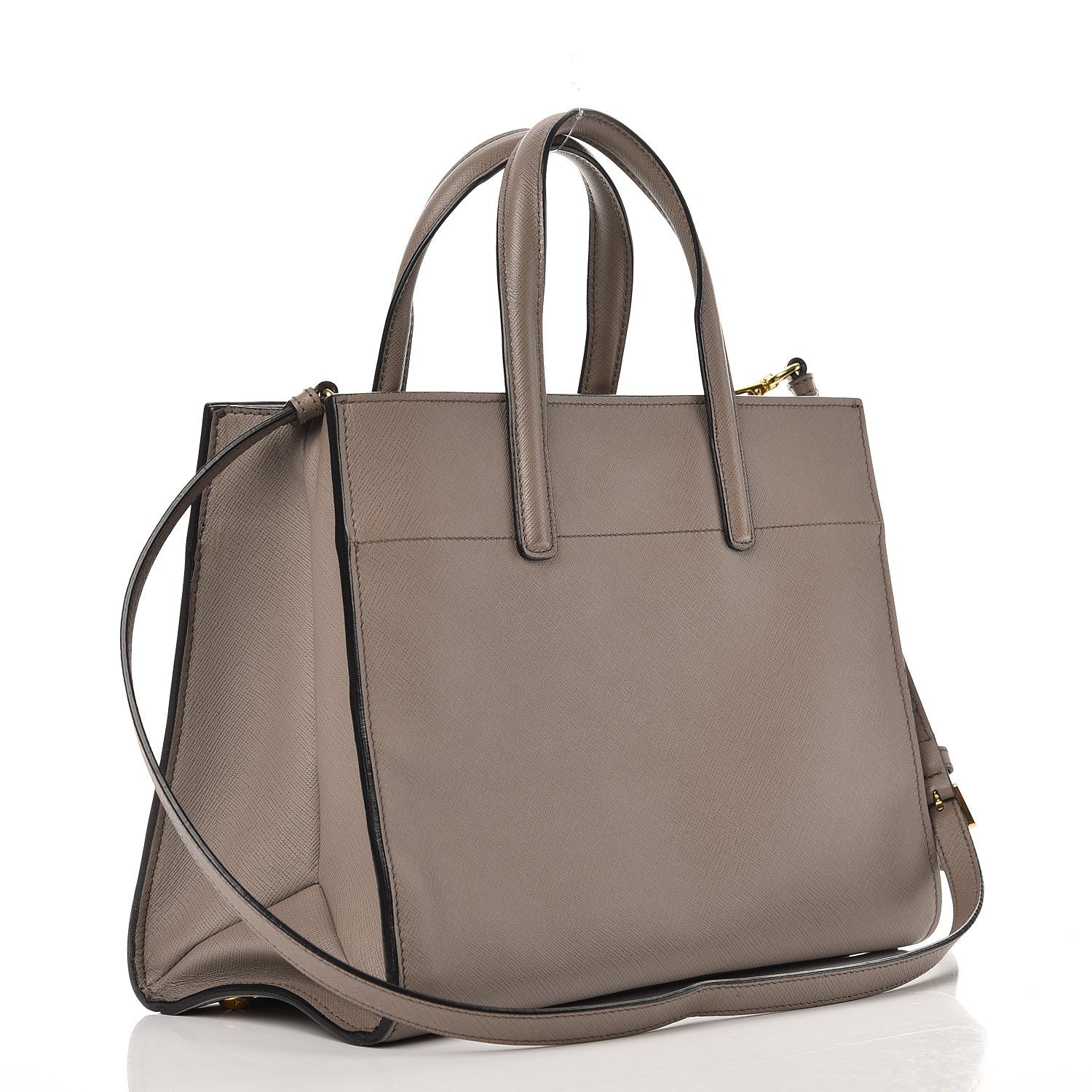 Prada Saffiano Soft Tote Argilla 4 of 14