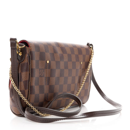 Louis Vuitton Damier Ebene Favorite MM 3 of 11