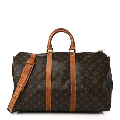 Louis Vuitton Monogram Keepall Bandouliere 45 1 of 13