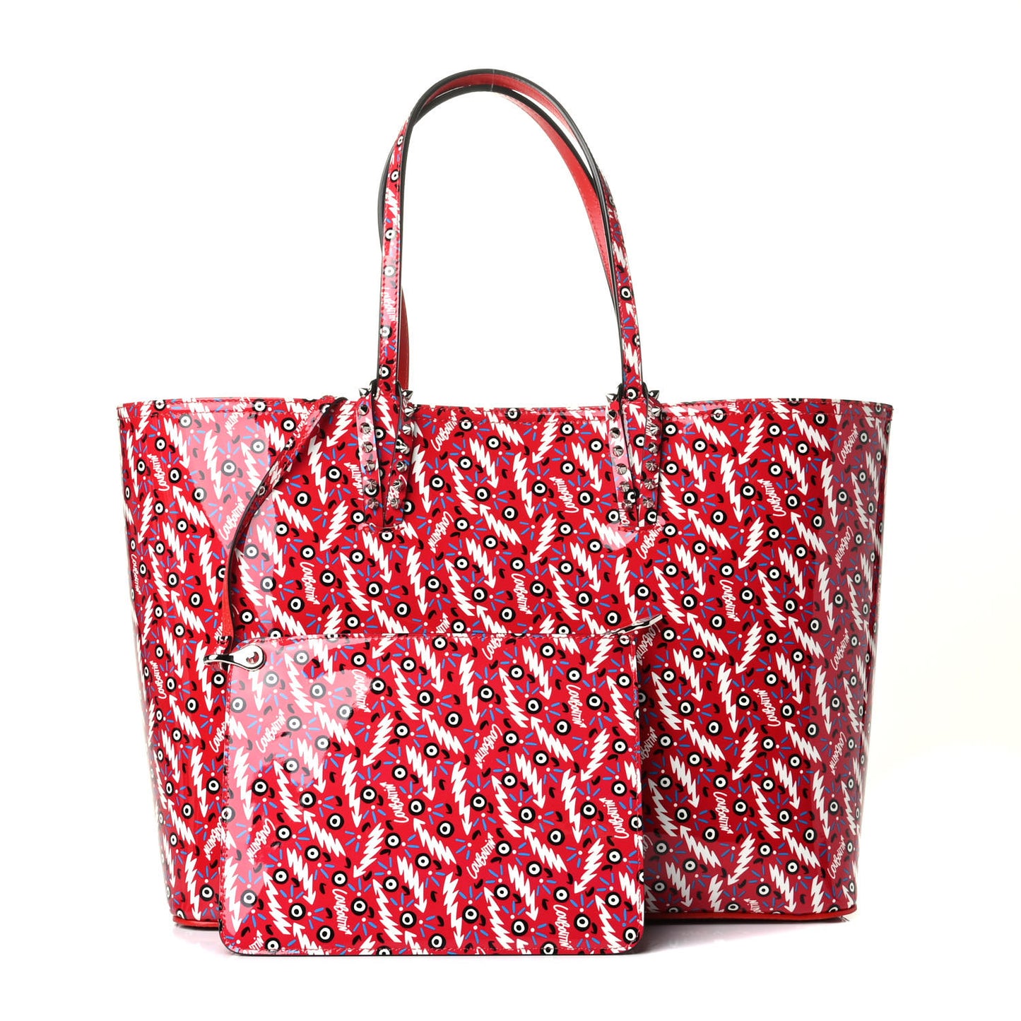 Patent Ginzana East West Cabata Tote Loubi