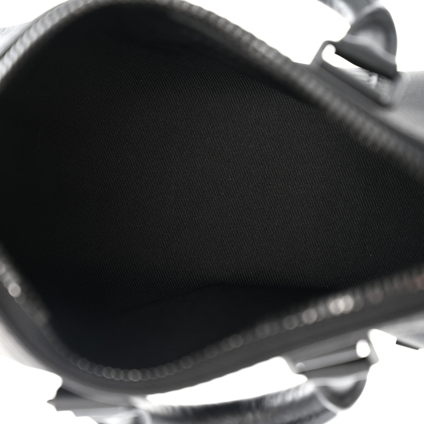 Grained Calfskin Aerogram Keepall XS Black