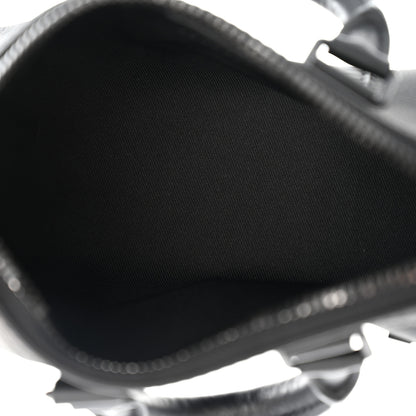 Louis Vuitton Grained Calfskin Aerogram Keepall XS Black 4 of 8