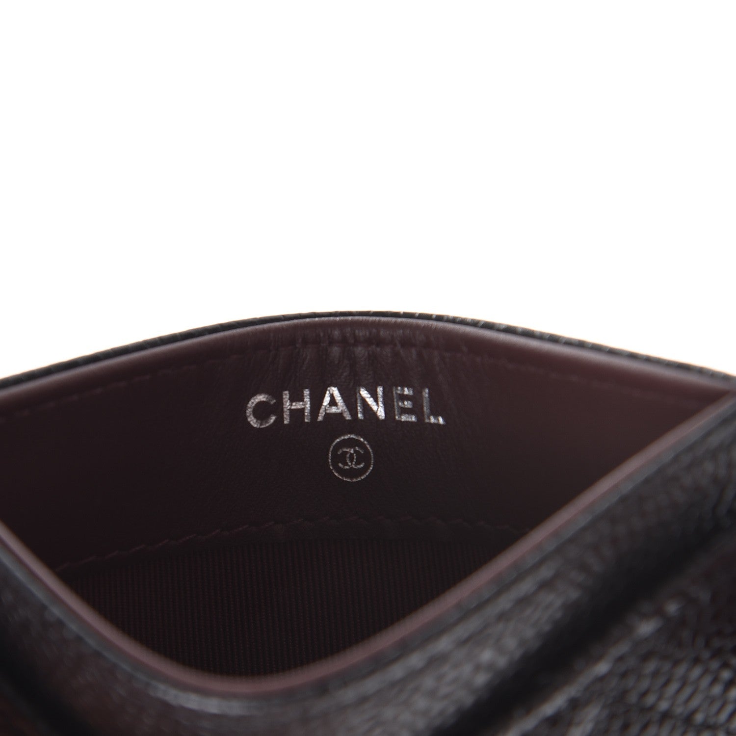 Chanel Caviar Quilted Card Holder Black 6 of 9