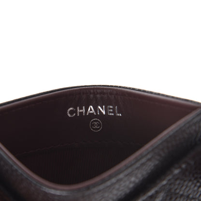 Chanel Caviar Quilted Card Holder Black 6 of 9
