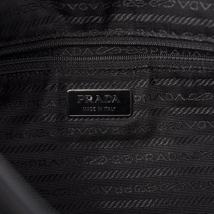 Prada Nylon Vela Messenger Bag Black 6 of 10
