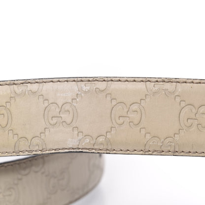 Gucci Guccissima Interlocking G 40mm Belt 85 34 Off White 7 of 7