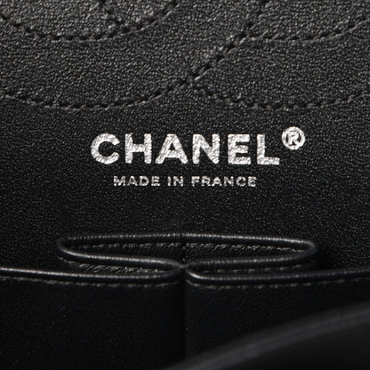 Chanel Sheepskin Chevron Quilted 2.55 Reissue 226 Flap So Black 7 of 8