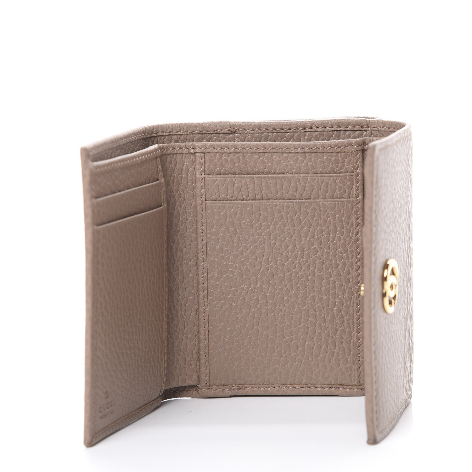 Gucci Dollar Calfskin GG Marmont Wallet Porcelain Rose 4 of 8