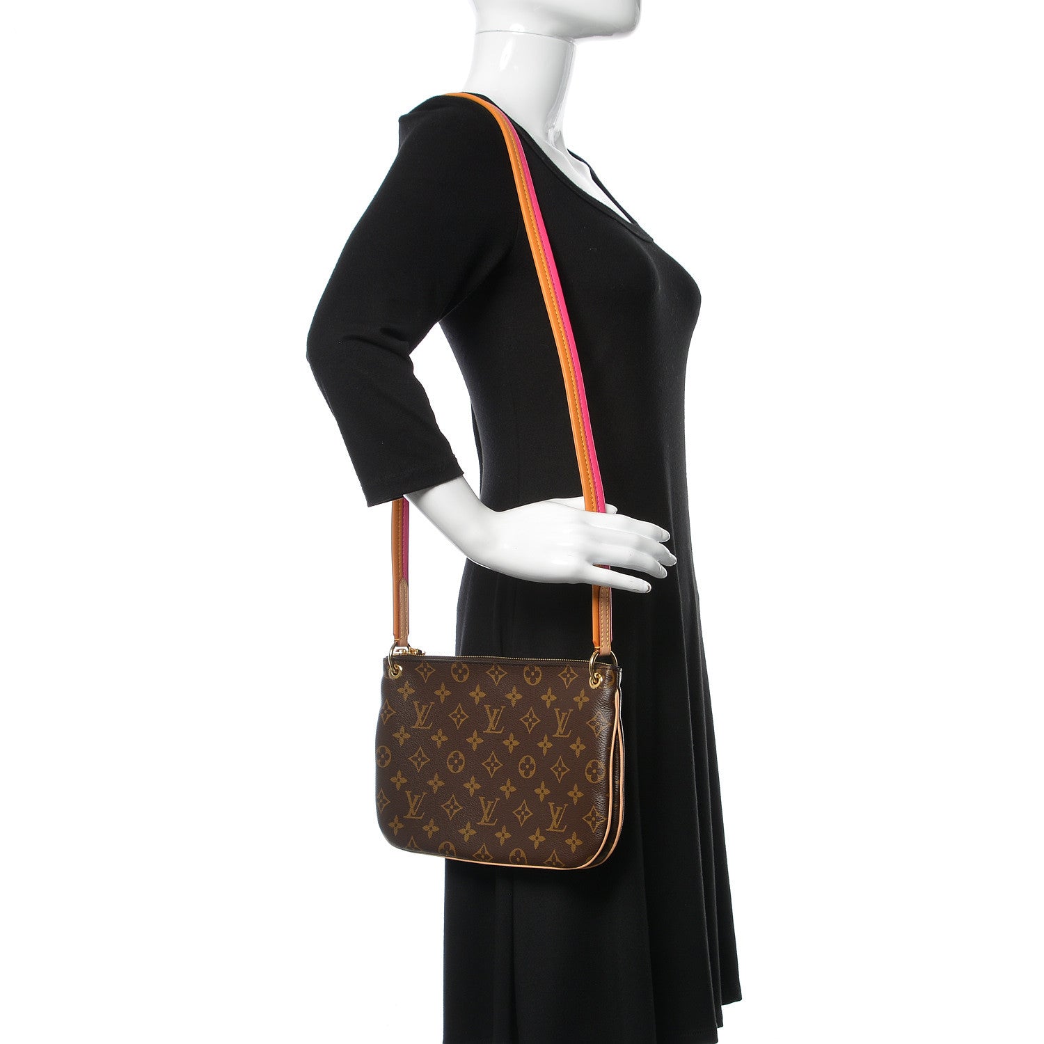 Louis Vuitton Monogram Lorette Hot Pink 2 of 11