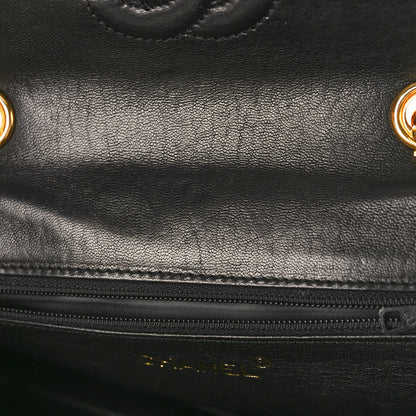 Chanel Lambskin Quilted Tassel Flap Bag Black 12 of 12