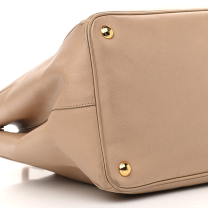 Prada Saffiano Lux Medium Tote Cammeo 9 of 17