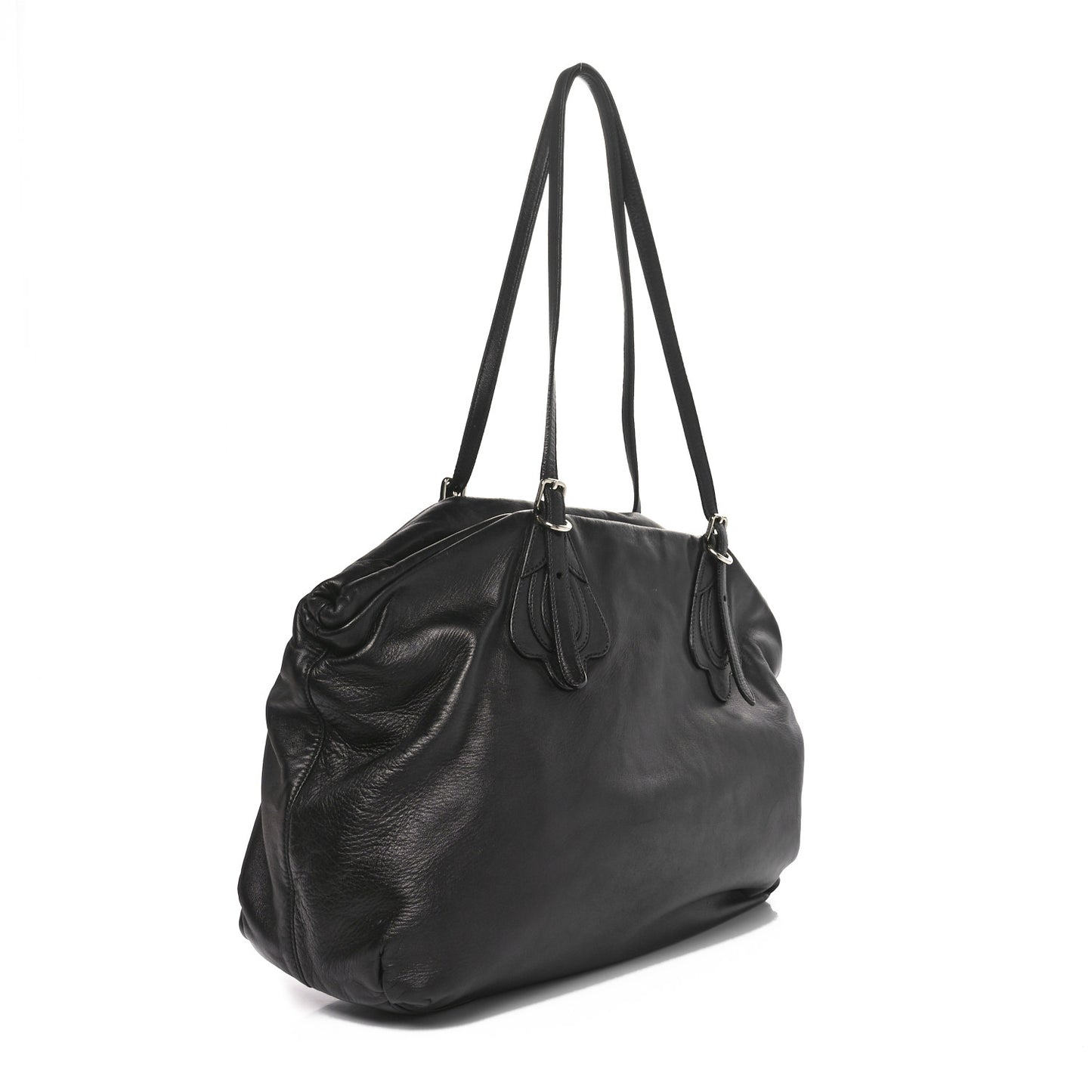 Nappa Shoulder Bag Black