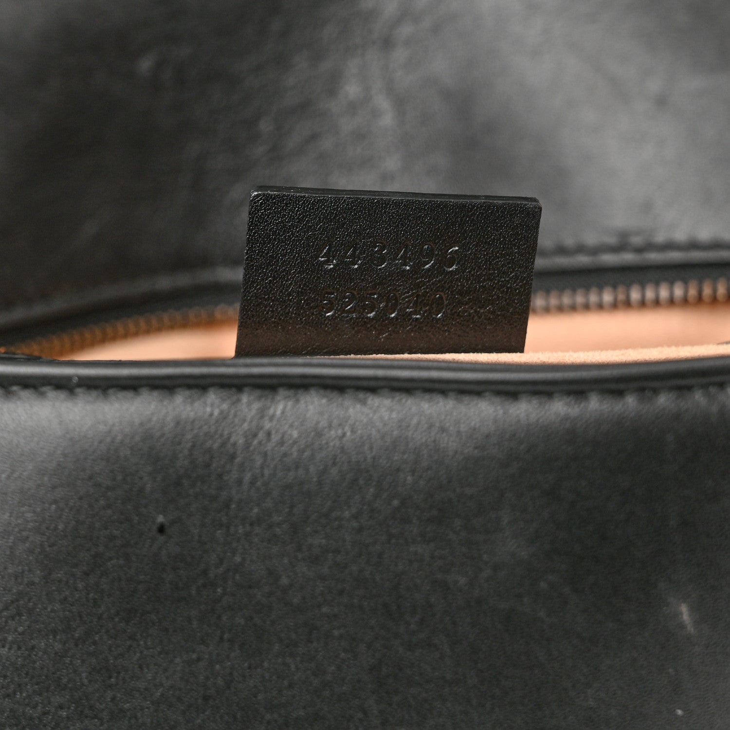 Gucci Calfskin Matelasse Medium GG Marmont Shoulder Bag Black 7 of 12