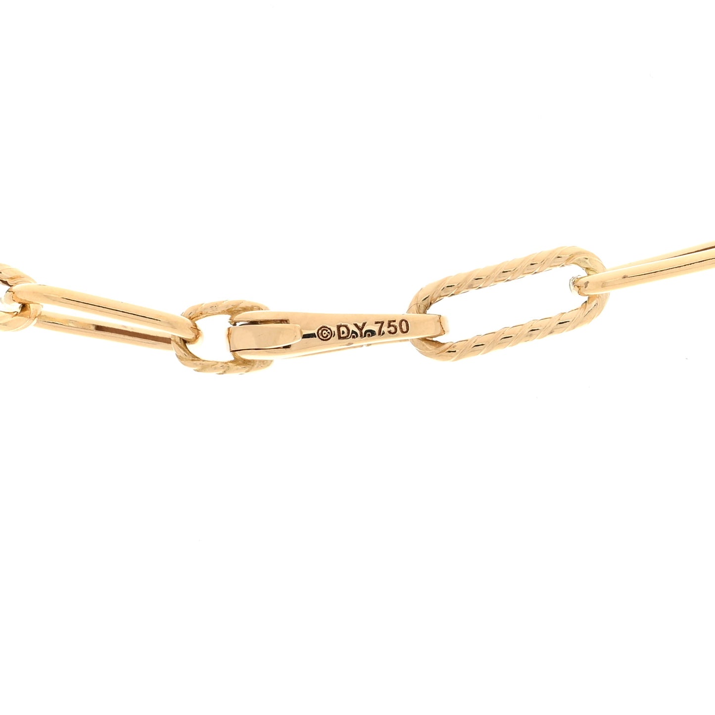 18K Yellow Gold 4mm Madison Chain Necklace 16"