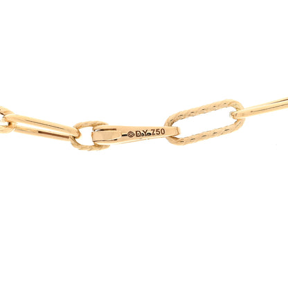David Yurman 18K Yellow Gold 4mm Madison Chain Necklace 16" 3 of 3