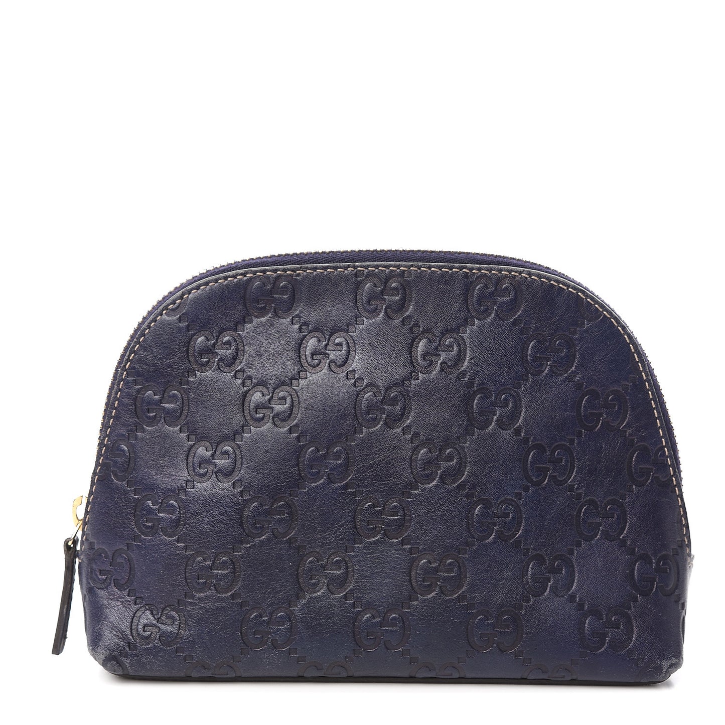 Guccissima GG Cosmetic Case Blue