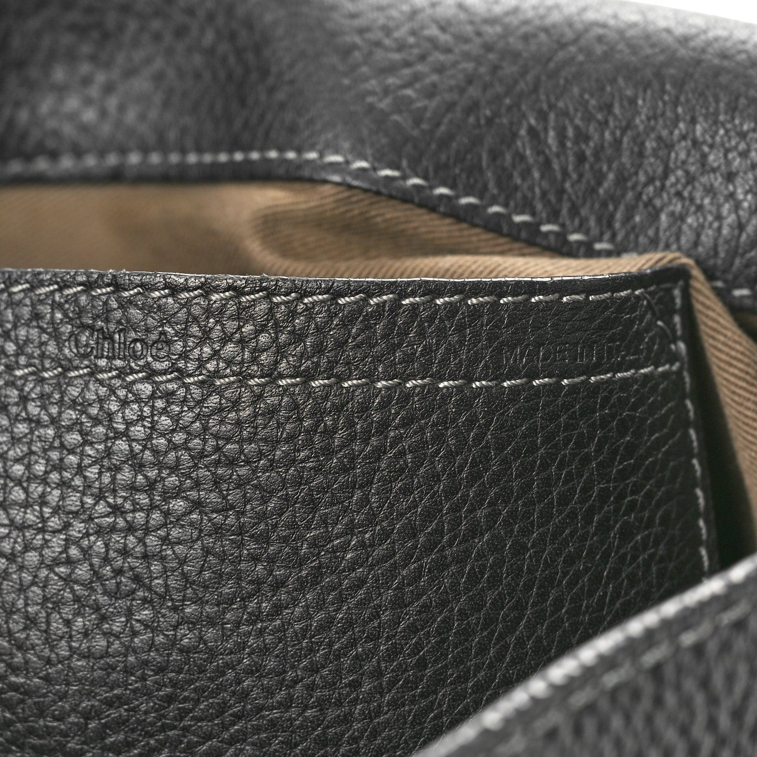 Chloe Calfskin Medium Marcie Round Crossbody Bag Black 10 of 16