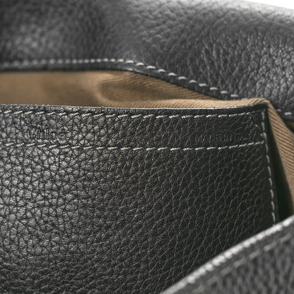 Chloe Calfskin Medium Marcie Round Crossbody Bag Black 10 of 16