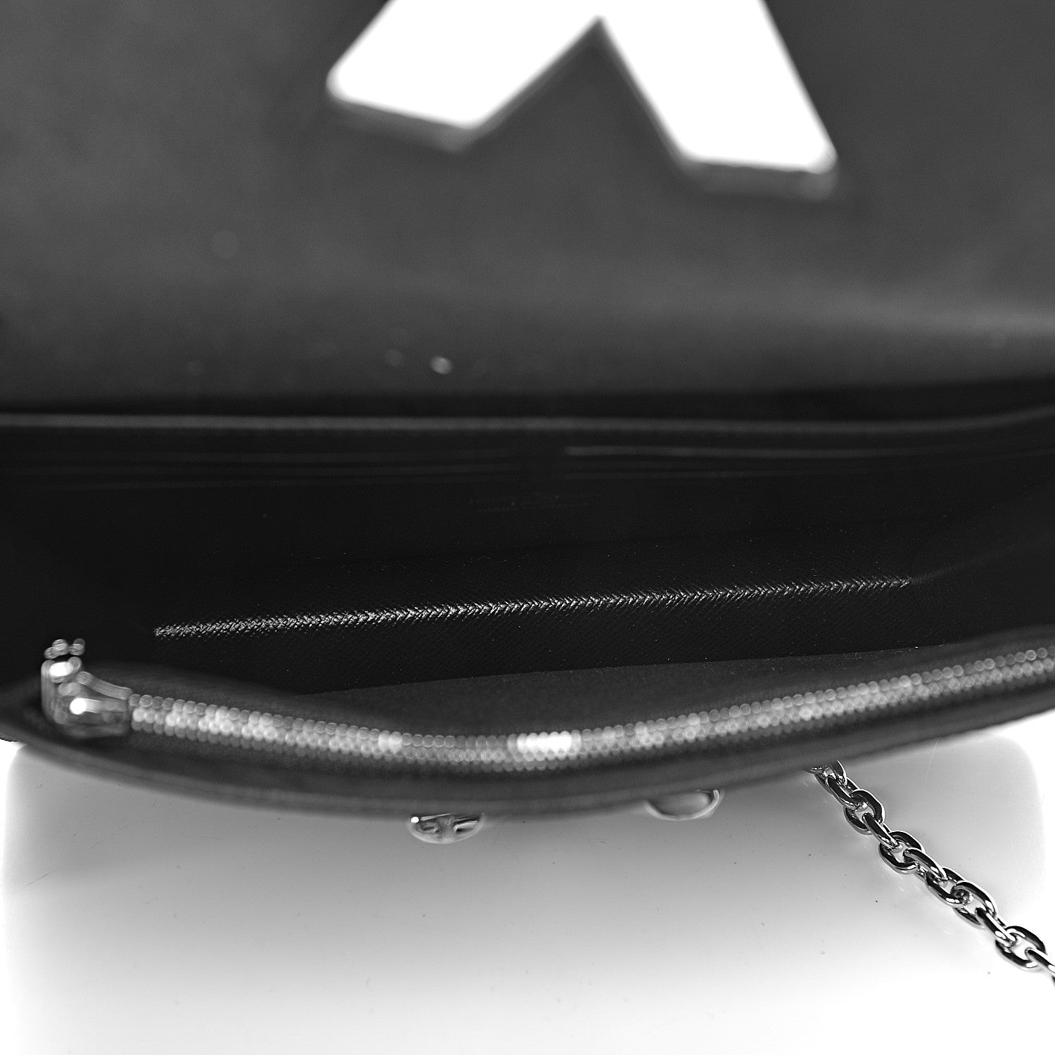 Louis Vuitton Epi Twist Belt Chain Wallet Black 5 of 10