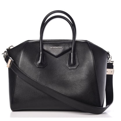 Givenchy Sugar Goatskin Medium Antigona Black 1 of 8