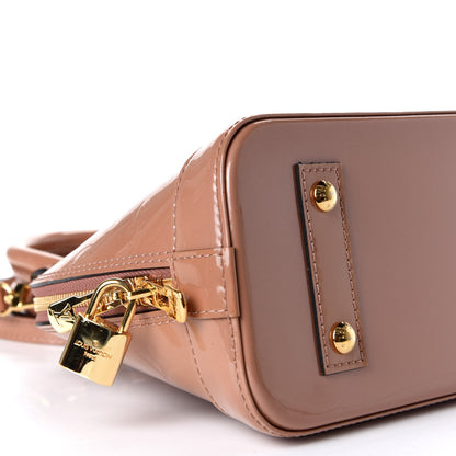 Louis Vuitton Vernis Alma BB Rose Velours 5 of 10