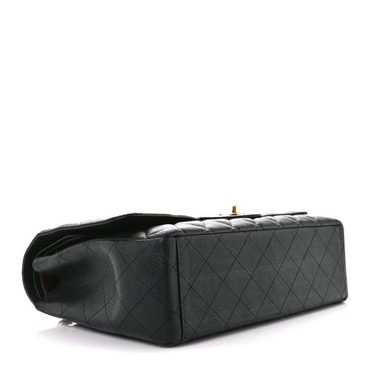 Chanel Caviar Quilted Maxi Double Flap Black 4 of 11