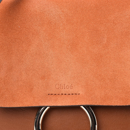 Chloe Suede Calfskin Small Faye Backpack Tan 8 of 10