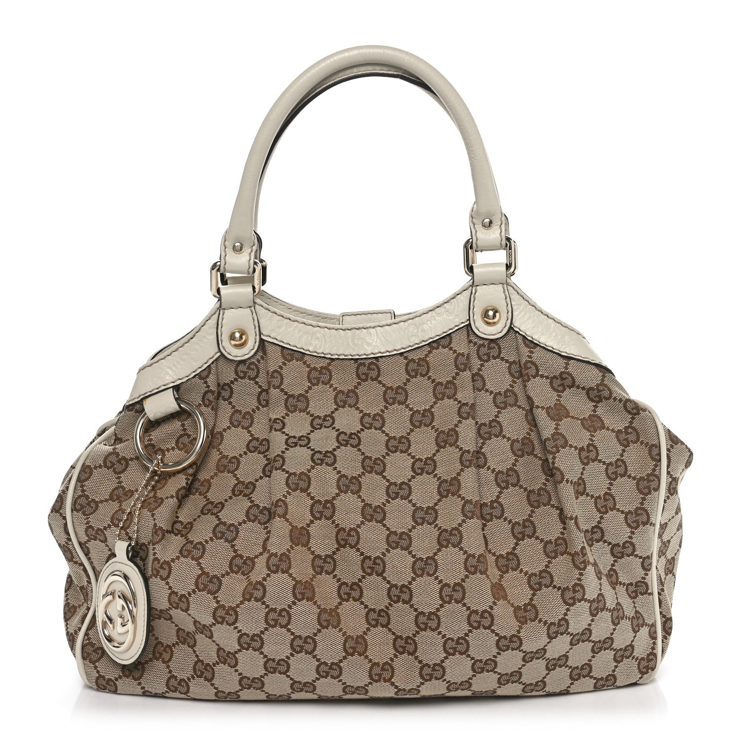 Gucci Monogram Medium Sukey Tote Off White 1 of 10