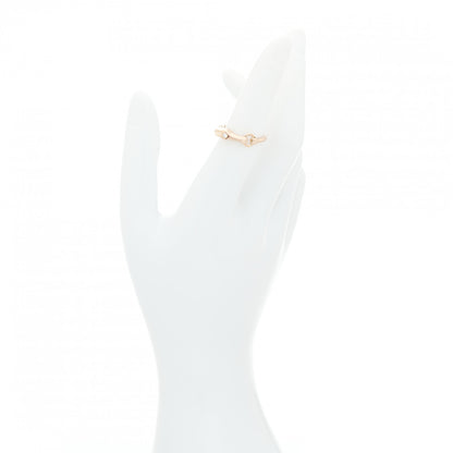 Hermes 18K Rose Gold Diamond TPM Galop Ring 51 5.75 3 of 7