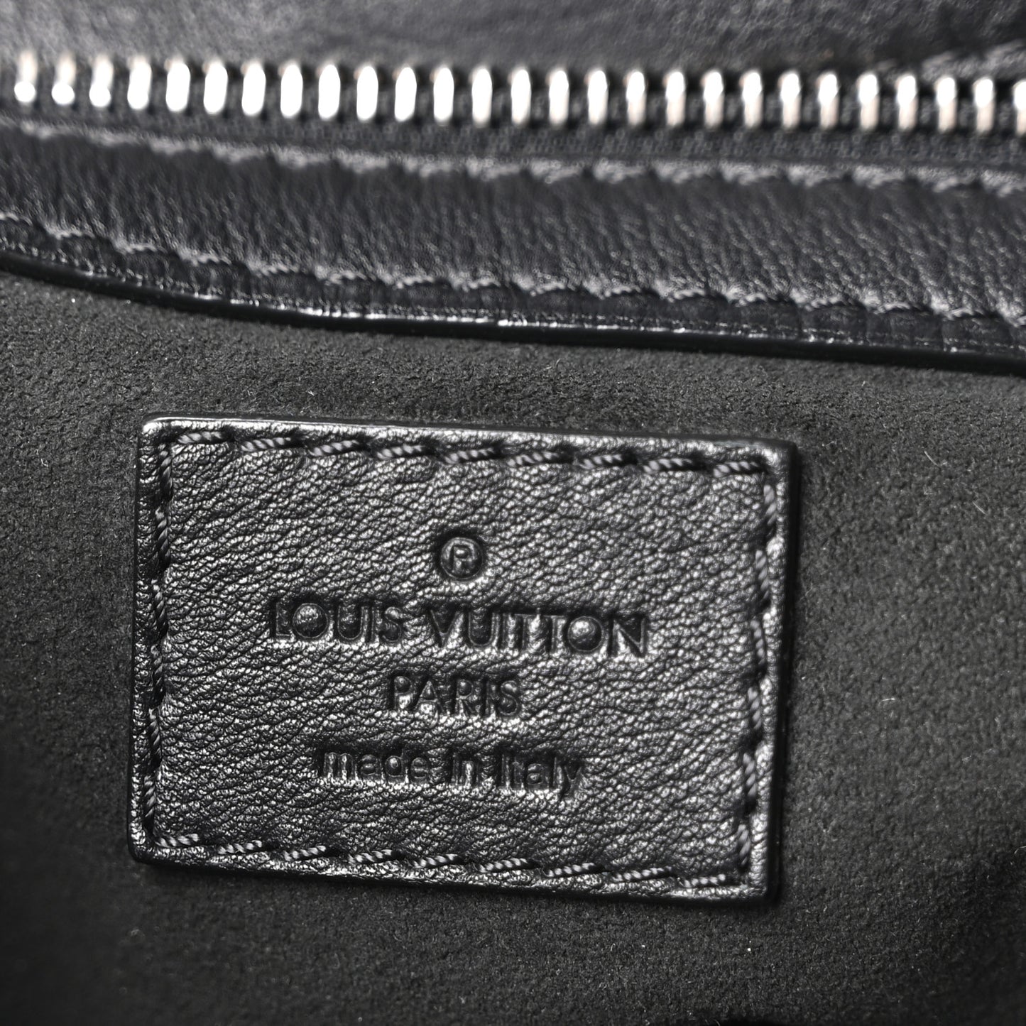Monogram Lambskin Antheia Lilia GM Black