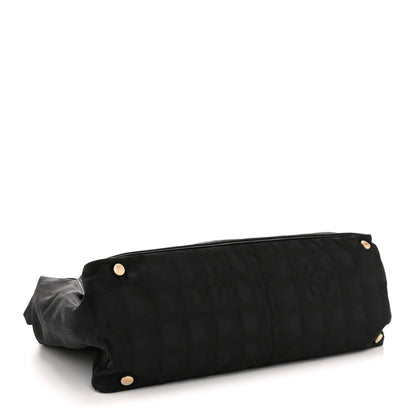 Chanel Nylon Large Travel Tote Black 3 of 11