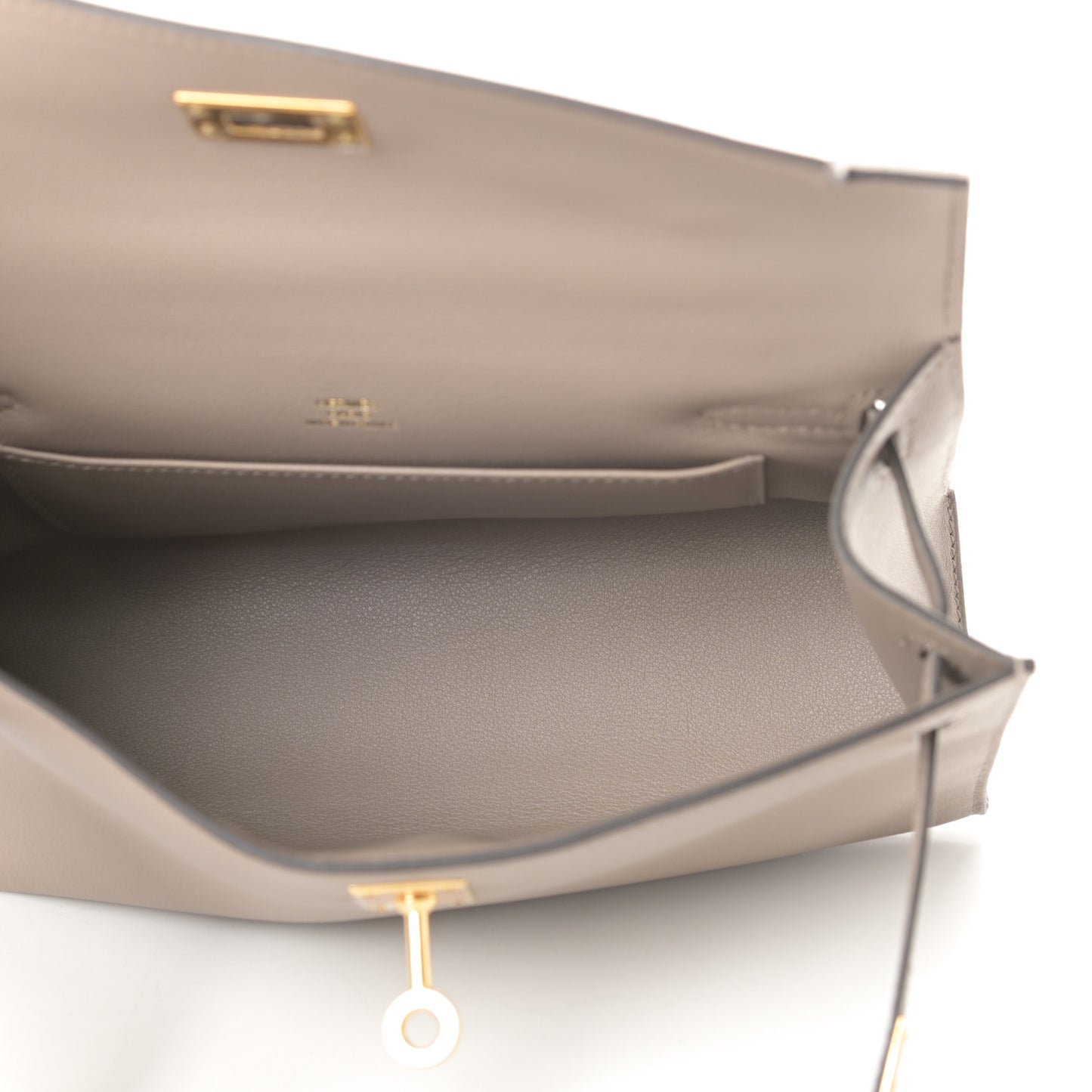 Swift Kelly Pochette Clutch Gris Asphalte