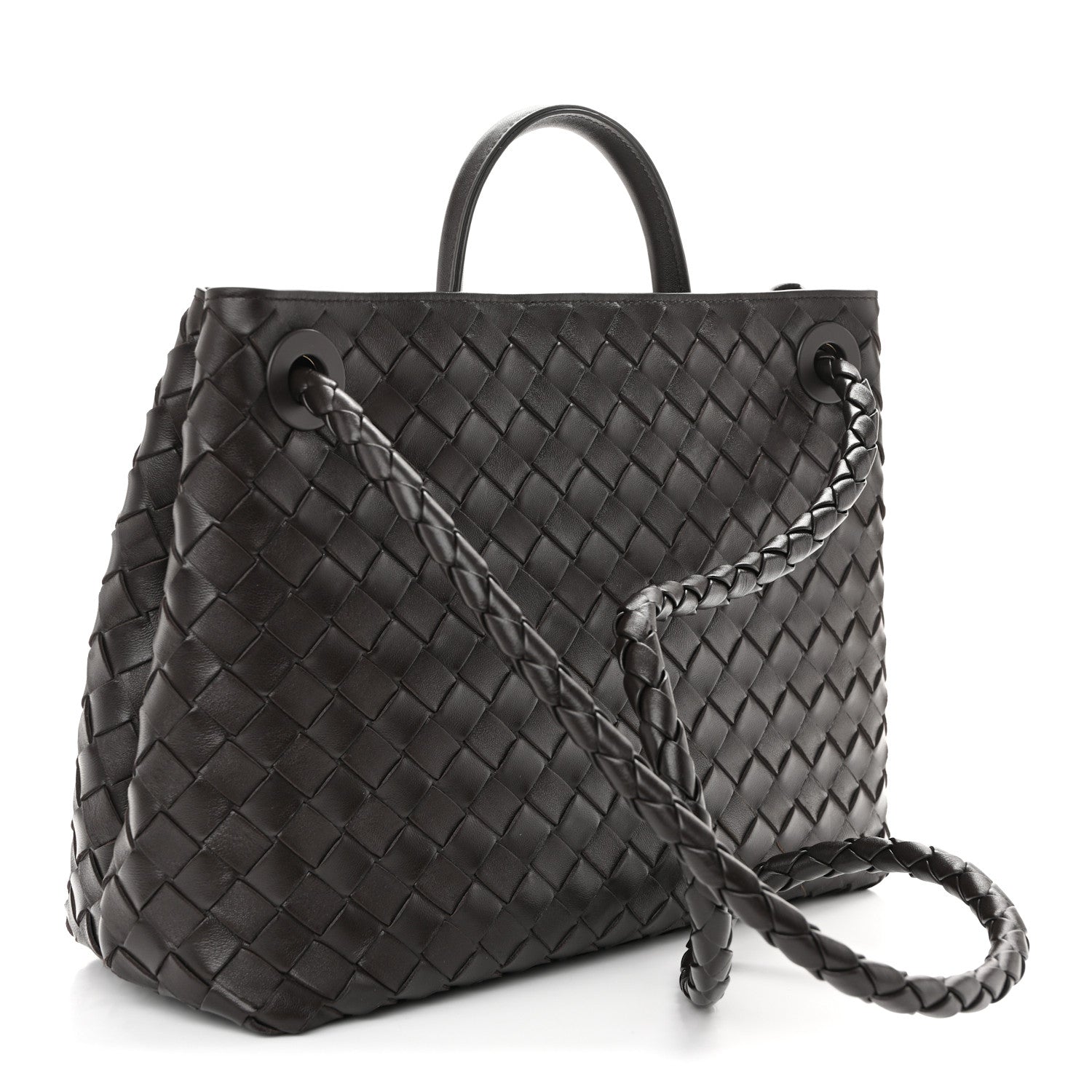 Bottega Veneta Nappa Intrecciato Medium Andiamo Shoulder Bag Fondant 3 of 10