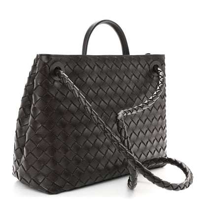 Bottega Veneta Nappa Intrecciato Medium Andiamo Shoulder Bag Fondant 3 of 10