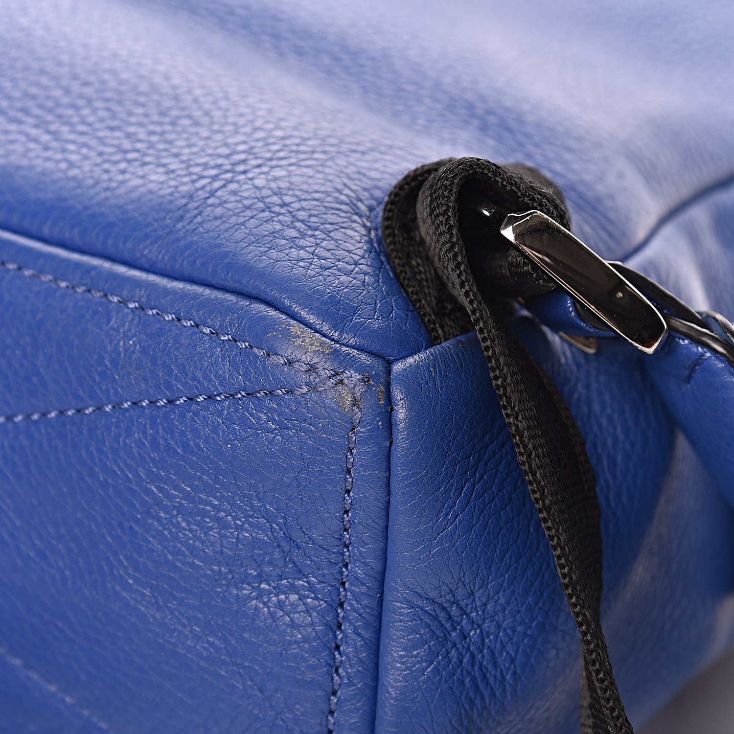 Marc Jacobs Pebbled Calfskin Biker Backpack Blue 12 of 18