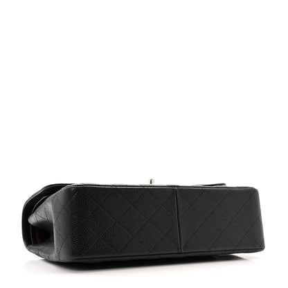 Chanel Caviar Quilted Jumbo Double Flap Black 4 of 11