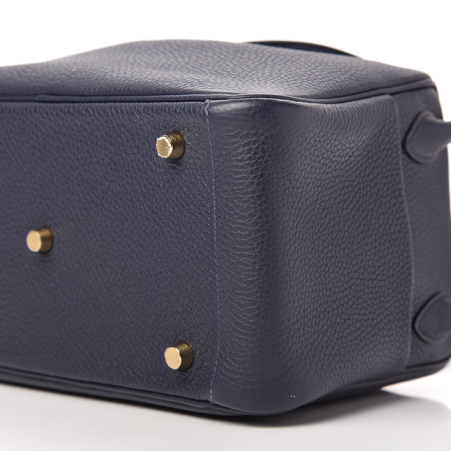 Hermes Taurillon Clemence Lindy 26 Bleu Nuit 7 of 10