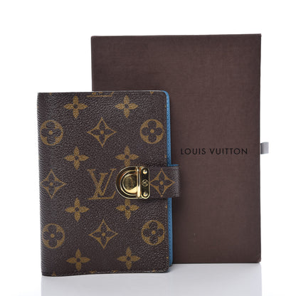 Louis Vuitton Monogram Koala Small Ring Agenda Cover Blue 10 of 10
